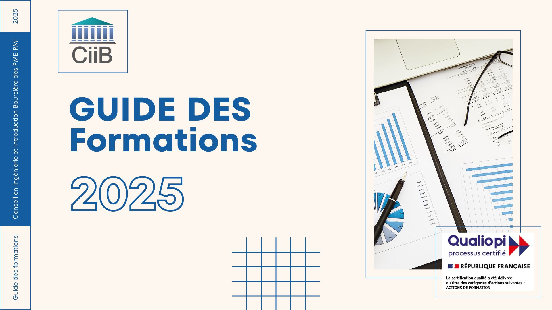 Guide des formations CIIB 2025 - Financement en fonds propres des PME-PMI de croissance